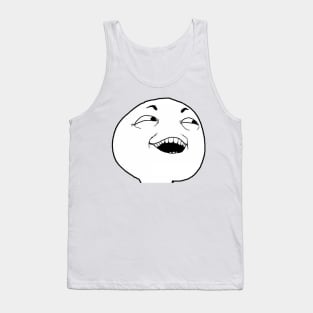 I See What You Did There Face Tank Top